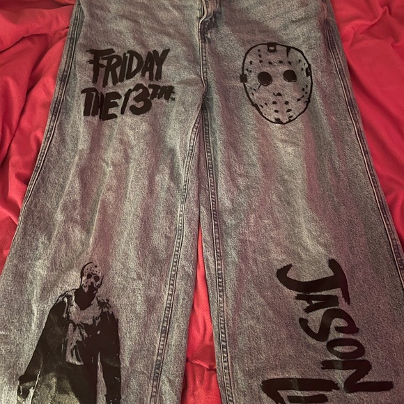 Friday the 13th Graphic Jeans - Picture 1 of 2